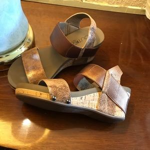 Rose Gold Boutique by Corkys Wedge Sandals